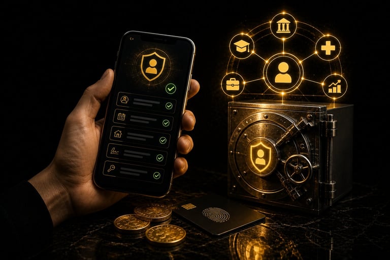 Smartphone met digitale portemonnee - eis 4: CBDC-verbod en financiële vrijheid